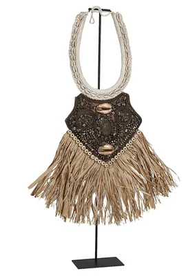 Image de Décorations : coquillages et pierres en métal, de couleurs naturelles, pour la maison