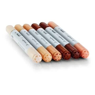 Produktbild von Copic Ciao 6er Set Hautfarben