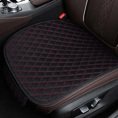 Immagine prodotto di Copri sedili auto rossi traspiranti, 51x50 cm, antiscivolo, cuscini per sedili