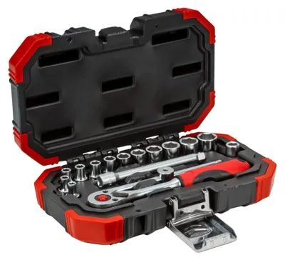 Produktbild von GEDORE red R49003016 Steckschlüssel-Satz 1/4" 4-13mm 16-teilig, 3300050
