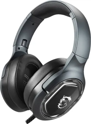 Zdjęcie produktu dla MSI Immerse GH50, Przewodowa, Gaming, 20 - 20000 Hz, 300 g, Zestaw słuchawkowy, Czarny
