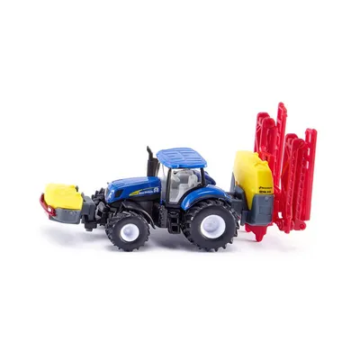 Image de Tracteur Siku New Holland avec Kverneland ; 1799