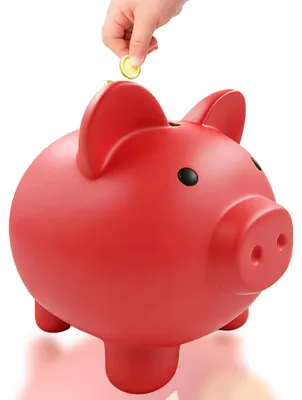 Produktbild von Sparschwein, Plastiksparschwein, niedliches Münzsparschwein, Sparschweine, Kleingeldsparschwein, Sparschwein für Kinder, Jungen, Mädchen und Erwachsene (L)