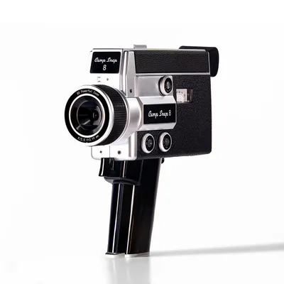 Produktbild von Camp Snap CS-8 Digital Video Kamera Retro, Vintage, Super 8 Optik, 2.7K, 8x Zoom, USB-C, 128GB Ready