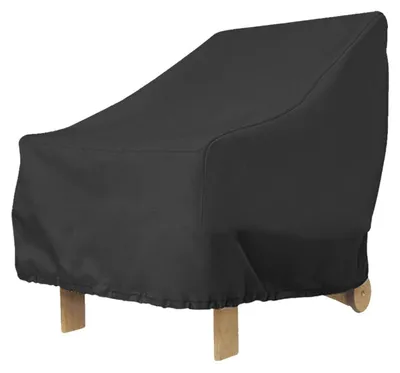 Zdjęcie produktu dla Pokrowiec na krzesło Adirondack, wymiary 91x85x80 cm, wykonany z materiału Oxford 210D, wodoodporny, pyłoszczelny, odporny na promieniowanie UV, 1 sztuka