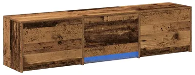 Immagine prodotto di Mobile TV con LED con cassetto Legno vecchio 165 x 34 x 40 cm