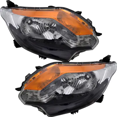 Produktbild von TYC Scheinwerfer Set für Fiat Fullback Mitsubishi L200 2016- H4 Schwarz LWR Moto