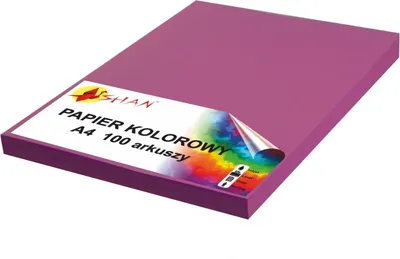 Produktbild von Farbpapier A4 120g bishop v2 violett 100 Blatt