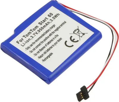 Obrázek produktu pro Avizar, TomTom Start 60 náhradní baterie 3,7 V 950 mAh Li-Ion, modrá