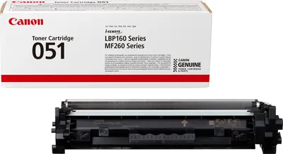 Zdjęcie produktu dla Canon TONER CRG 051 ern pro LBP162dw, MF269dw, MF267dw, MF264dw (1700 str.)