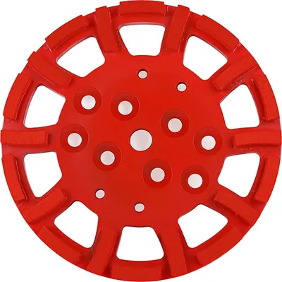 Produktbild von Schleifteller für Bodenschleifer Schleiftöpfe Schleifschuhe PKD Schleifteller Beton H 250 mm