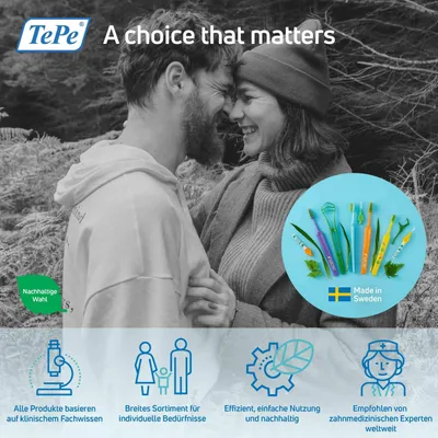 Produktbild von 2er-Set TePe Zahnpasta Pure, Ohne Geschmacksstoffe