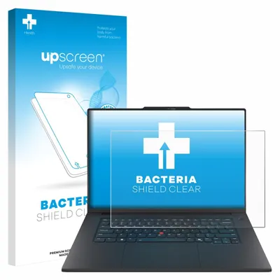 Produktbild von upscreen Schutzfolie für Lenovo ThinkPad P1 Gen 8 16" Displayschutz Displayschutzfolie Folie Klar antibakteriell
