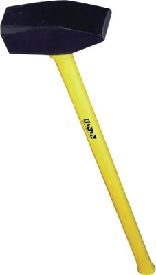 Produktbild von FIVEL Vorschlaghammer, 6000 g, 72x194 mm, Fiberglas-Stiel