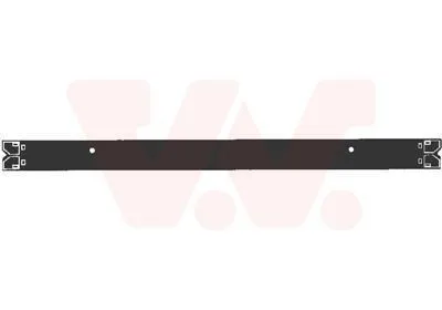 Produktbild von VAN WEZEL Heckstoßstange Stoßfänger Hinten für FORD TRANSIT MK-5 Bus (E) Transit Mk4 Pritsche/Fahrgestell (VE83) TRANSIT MK-5 Kasten (E)
