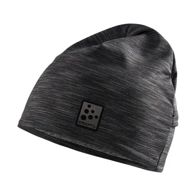 Produktbild von Craft Microfleece Ponytail Mütze Schwarz  Damen Schwarz One Size