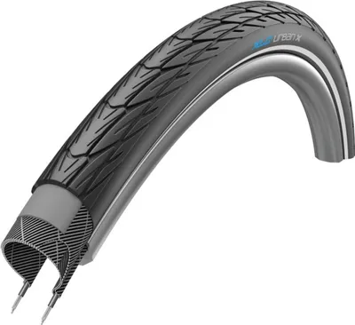 Produktbild von XLC Reifen UrbanX 40-635, 28x1 1/2 schwarz Reflex, schwarz (1 Stück)