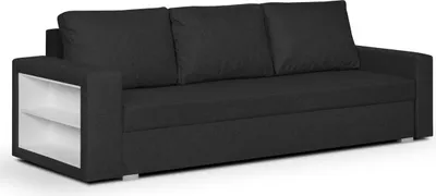 Produktbild von 3-Sitzer-Sofa mit Schlaffunktion MILO1 - Dunkelgrau
