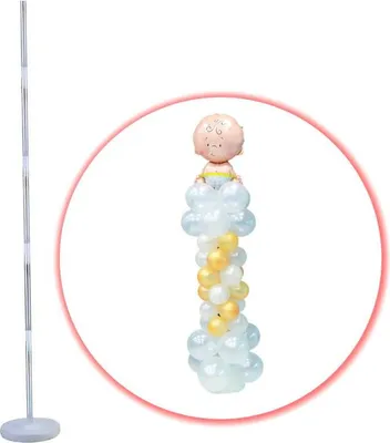 Produktbild von DIY Ballonständer für Ballonsäulen 154cm