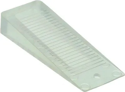 Immagine prodotto di Fermaporta antiscivolo in plastica trasparente, sicuro