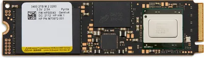 Produktbild von HP - SSD - 2 TB - intern - M.2 2280 - PCIe 4.0 x4 (NVMe)