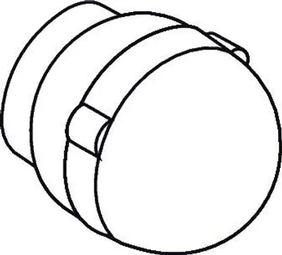 Immagine prodotto di hansgrohe ricambio 1329645 Maniglia da 5/94 bianco