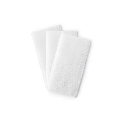 Produktbild von Taschentücher Hochzeit im Umschlag Natur Braun / Gold 10er Set