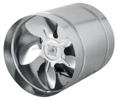 Produktbild von Axial Rohrventilator Rohrlüfter Lüfter Ventilator Wickelfalzrohr Industrie Metall Ø 315 mm