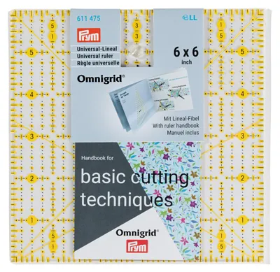 Produktbild von Prym 611475 Universal-Lineal 6 x 6 inch, Omnigrid