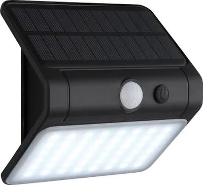 Produktbild von GLOBO 36503 Solarleuchte Kunststoff schwarz matt, LED