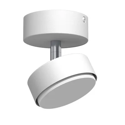 Image de Spot de plafond blanc, rond, orientable, 1xGX53, 9 W, DROP 2291, Brosline