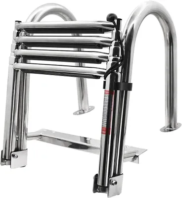 Imagen del producto de Escaleras para piscinas y barcos, fabricadas en acero inoxidable