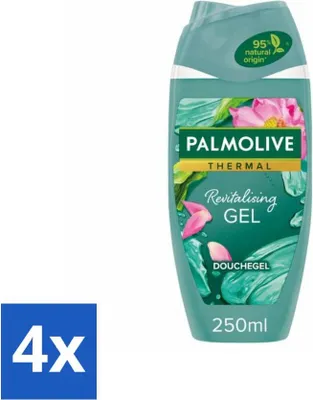 Produktbild von Palmolive Thermal Revitalisierendes Duschgel 250 ml - Vorteilspack - 4 Stücke