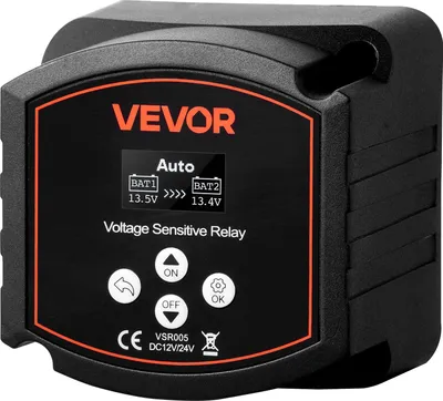 Immagine prodotto di Relè di spegnimento VEVOR, 12 V, 300 A, doppio isolatore di batteria con schermo LCD, interruttore intelligente di spegnimento della batteria per batterie al litio e al piombo, per auto, camion, camper, UTV, ATV, imbarcazioni
