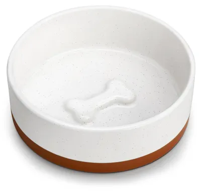 Zdjęcie produktu dla Miseczka ceramiczna dla psów i kotów, pojemność 480 ml, rozmiar S. Można myć w zmywarce. Zestaw 1 sztuka