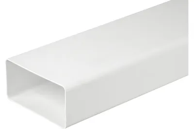 Zdjęcie produktu dla Kanał kablowy Kanał wentylacyjny Płaski kanał TV HiFi Lampy komputerowe 110x55mm 1m airRoxy 7822