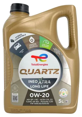 Produktbild von Total Quartz Ineo Xtra Longlife 0W-20 5 Liter (226006)