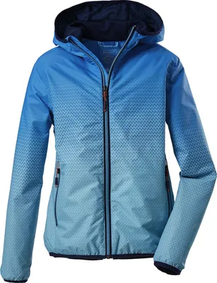 Produktbild von killtec Mädchen Funktionsjacke/Regenjacke mit Kapuze Lyse GRLS JCKT A, türkis, 1