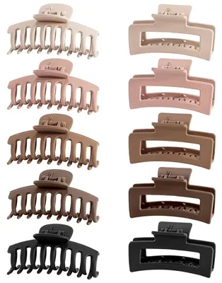 Zdjęcie produktu dla Spinka do włosów Zestaw spinek do włosów 10 szt. 8 cm grubości włosów Antypoślizgowe klipsy do stylizacji włosów