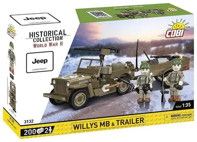 Obrázok produktu pre COBI Klocki Willys MB & Trailer