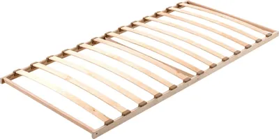 Produktbild von Lattenrost Kasilda 200x90x6 Federholzrahmen Schichtholz Natur
