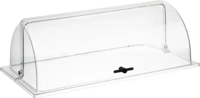 Produktbild von APS 11075 Rolltophaube GN 1/1, Polycarbonat, 53 x 32,5 cm, Höhe 19 cm,  Germany