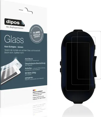 Produktbild von 2x Schutzfolie für CIGMAN CNV02 matt - Anti-Shock 9H Folie dipos Glass Kunststoffglas