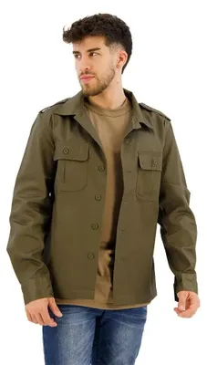 Image de Brandit - Chemise US Army shirt olive - M