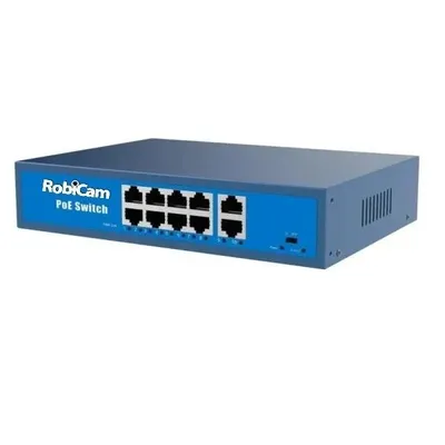 Zdjęcie produktu dla Switch RobiCam 10 porte, PoE
