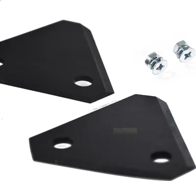 Produktbild von 2 X 7,5 CM Rasenmäher Klingen für Gardena Hattrick HE 32 36 40 HB 40 Mulchcut