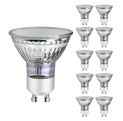Produktbild von ZMH GU10 LED Warmweiss 3W Leuchtmittel Lampe Ersetzt 30W Glühbirne 3000K Energiesparlampe Abstrahlwinkel 110° Spot Nicht Dimmbar Reflektor Birne Glühlampen Strahler Spot LED GU10-10 pack