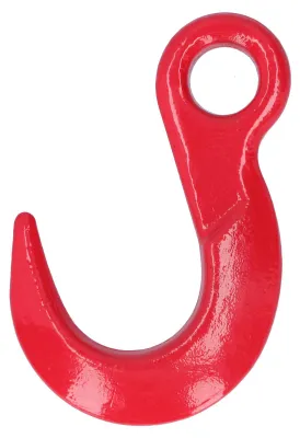 Immagine prodotto di Gancio di sollevamento da 5000 libbre - Acciaio legato - Apertura ampia - Rinforzato/Resistente alle rotture - Elevata resistenza - Resistente alla corrosione - Gancio