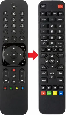 Produktbild von Ersatz Fernbedienung für Vodafone A224000 R327301A98-00016 Giga TV Cable Box 2