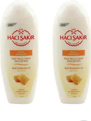 Produktbild von Haci Sakir Shampoo 2x 500 ml mit Honig